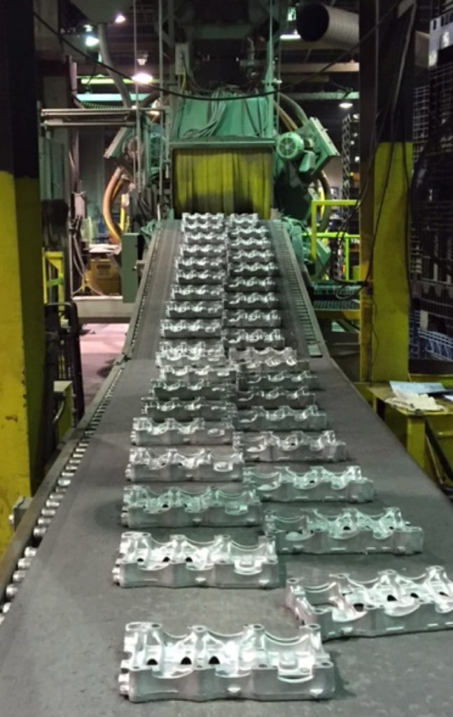 factory conveyor blast