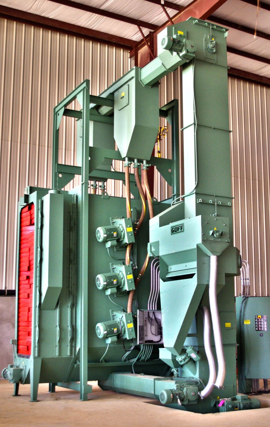 custom blast room equipment can be tailored to any need